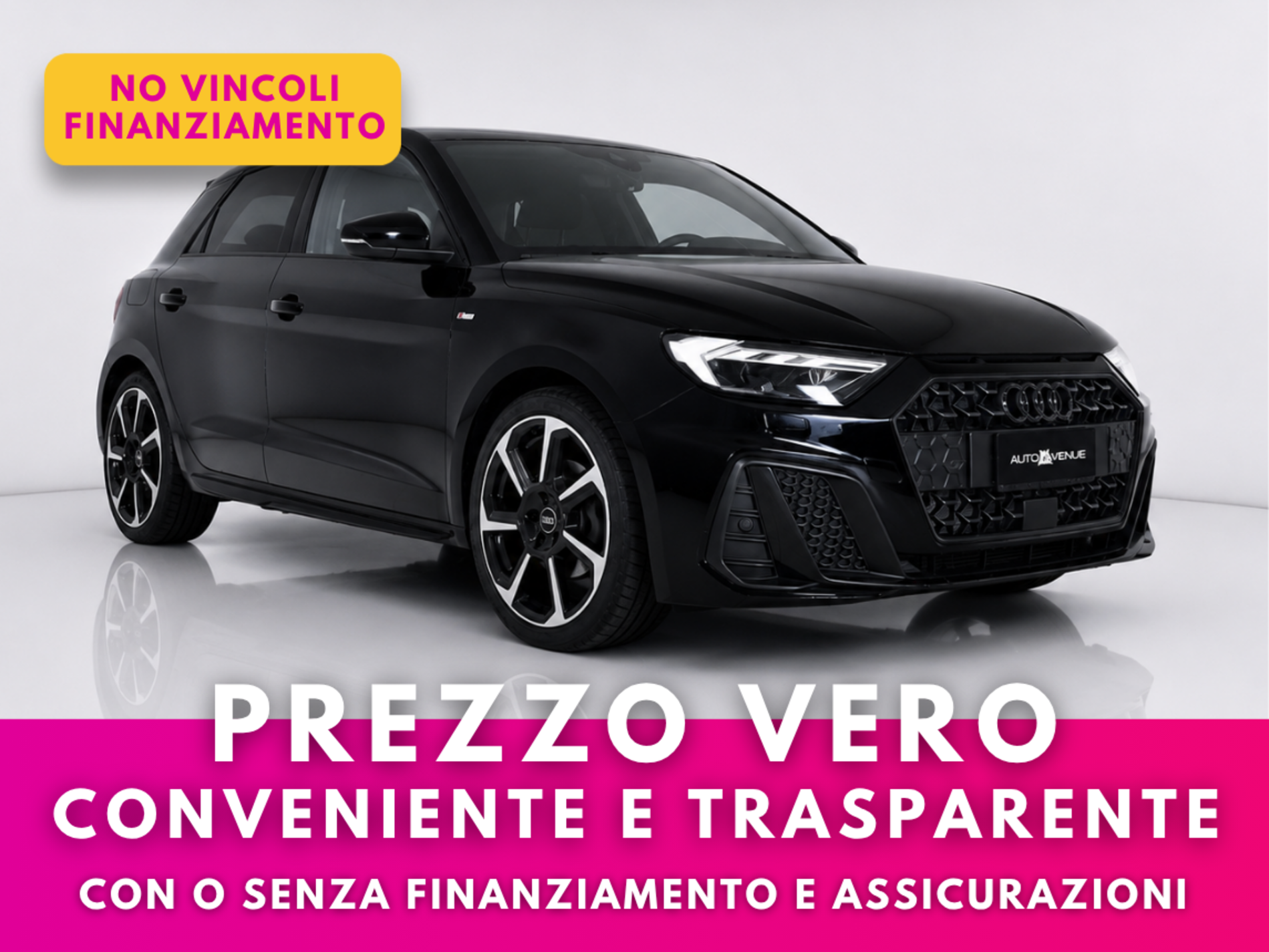 Audi A1 Sportback 30 1.0 tfsi Identity Black 110cv s-tronic   - Autoviemme