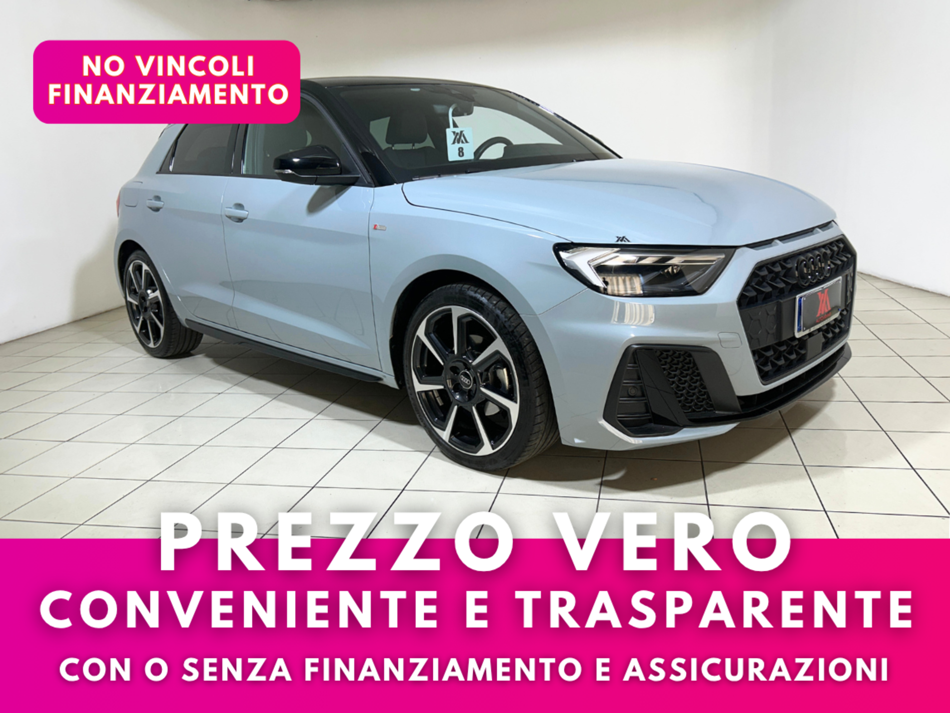 Audi A1 Sportback 35 1.5 tfsi Identity Black s-tronic - Autoviemme