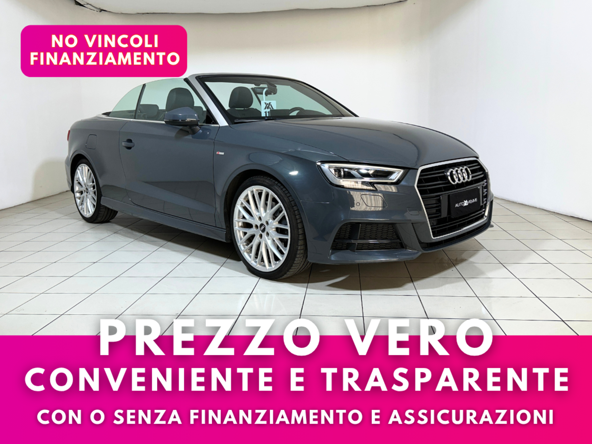 Audi A3 Cabrio 40 2.0 tfsi Sport S-Line 190 cv s-tronic - Autoviemme