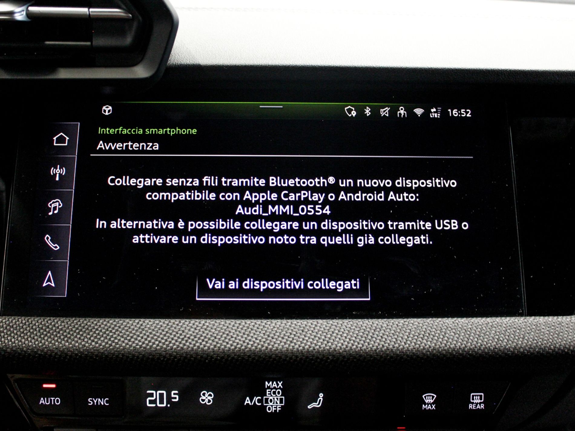 A3 Sportback 1.5 tfsi e S line edition 204cv s-tronic - Autoviemme