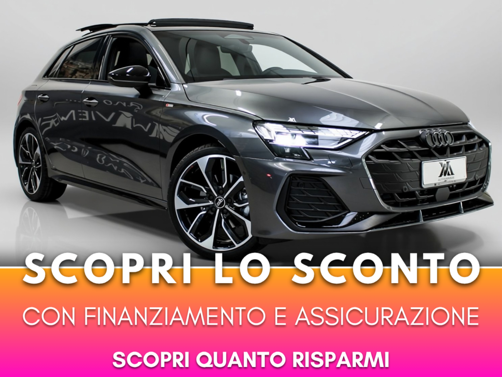 Audi A3 Sportback 1.5 tfsi mhev S line edition 150cv s-tronic   - Autoviemme