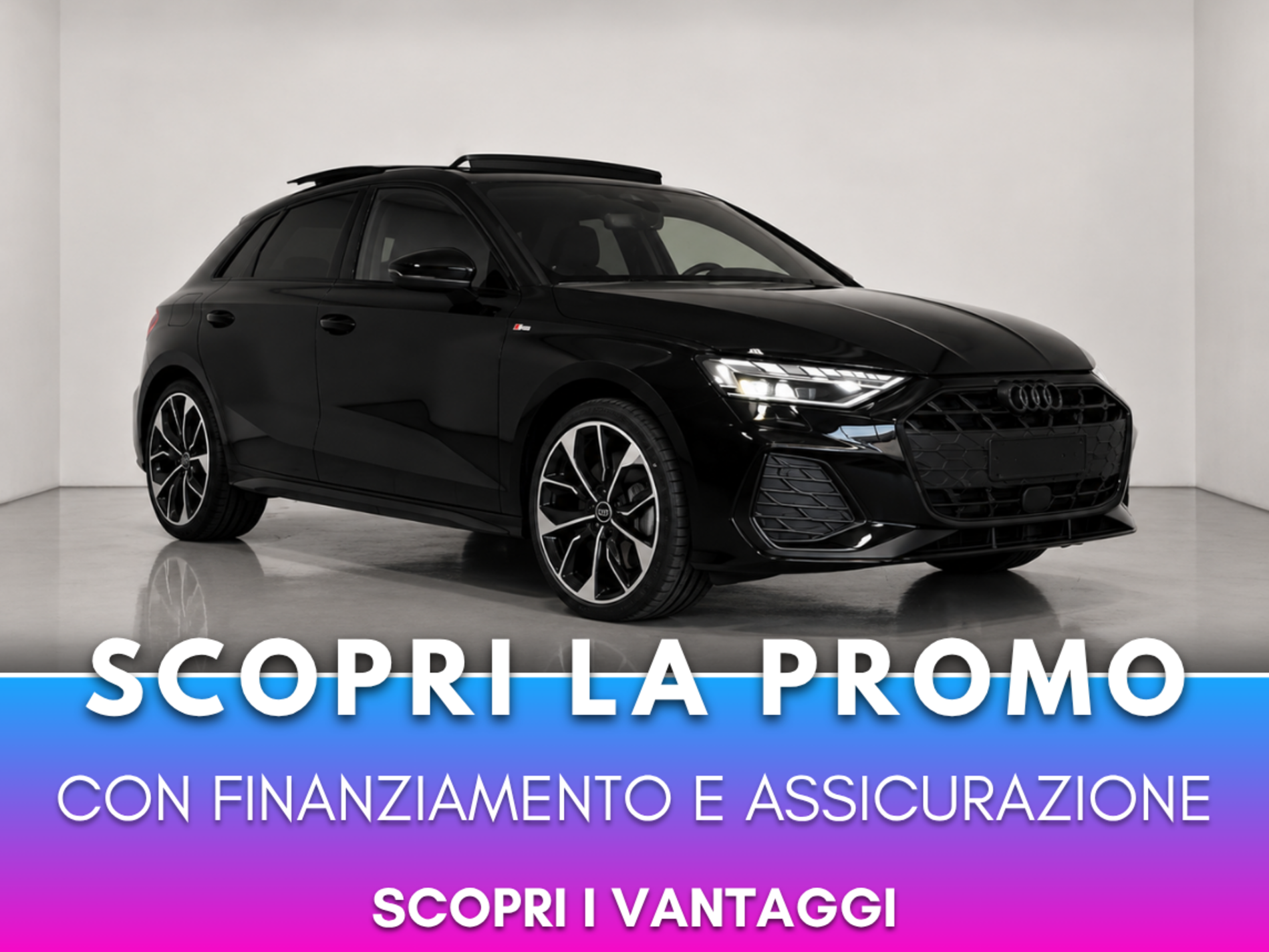 A3 Sportback mhev S line 150cv s-tronic - Autoviemme