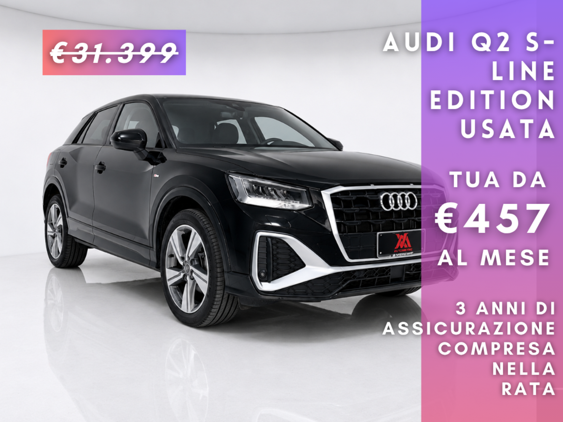 Audi Q2 35 1.5 tfsi S Line Edition s-tronic - Autoviemme