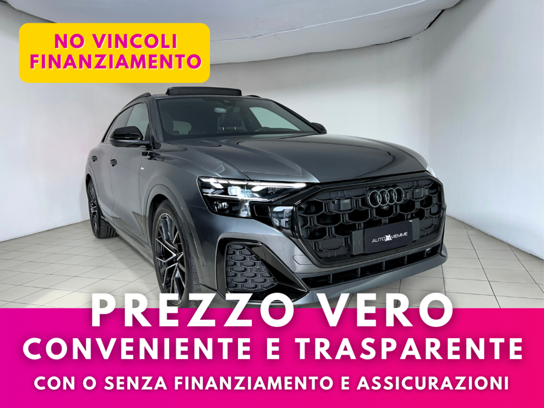 Audi Q8 S line quattro 286 cv tetto apribile - Autoviemme
