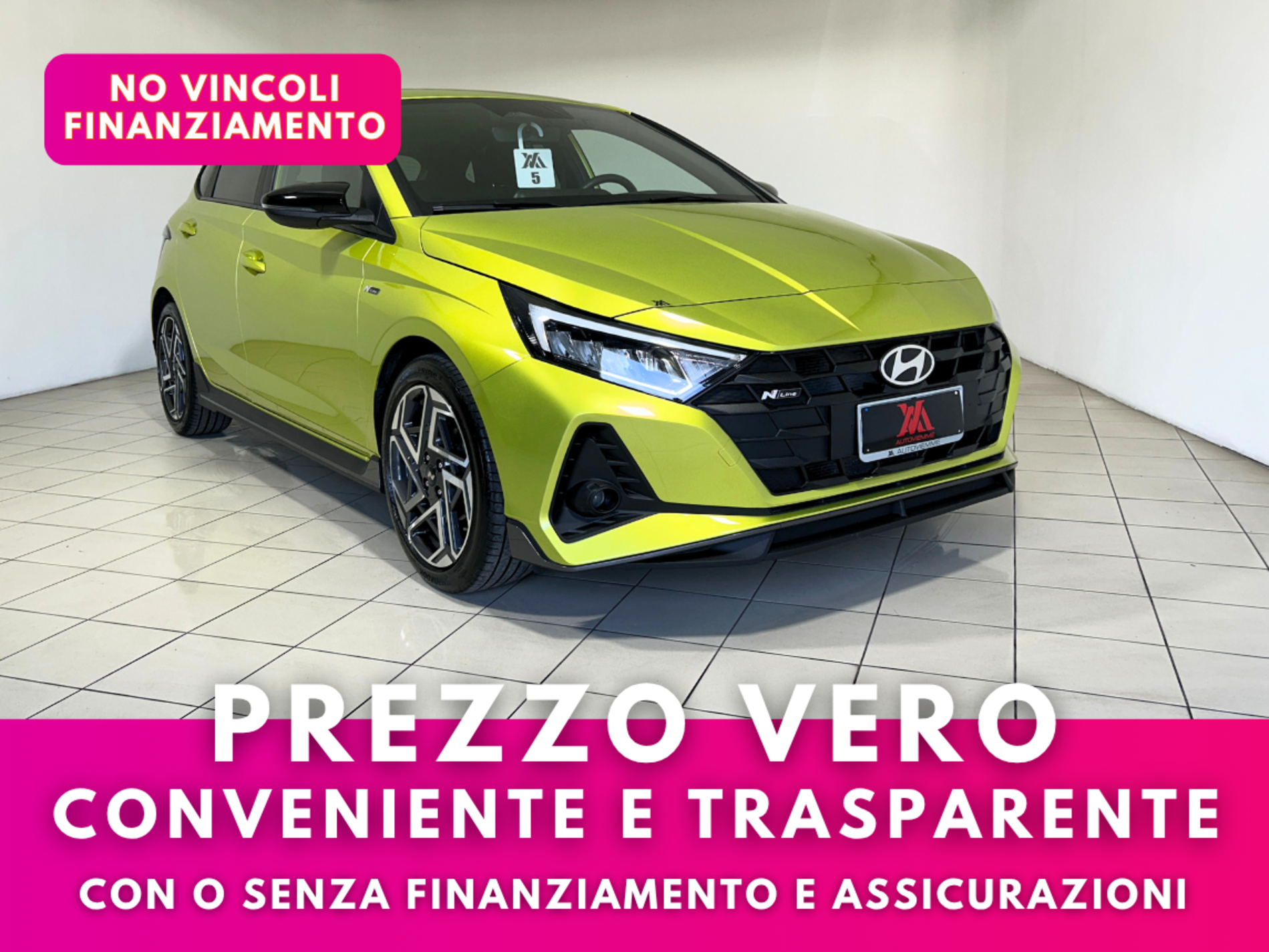 Hyundai i20 1.2 mpi NLine 80 cv cambio manuale - Autoviemme