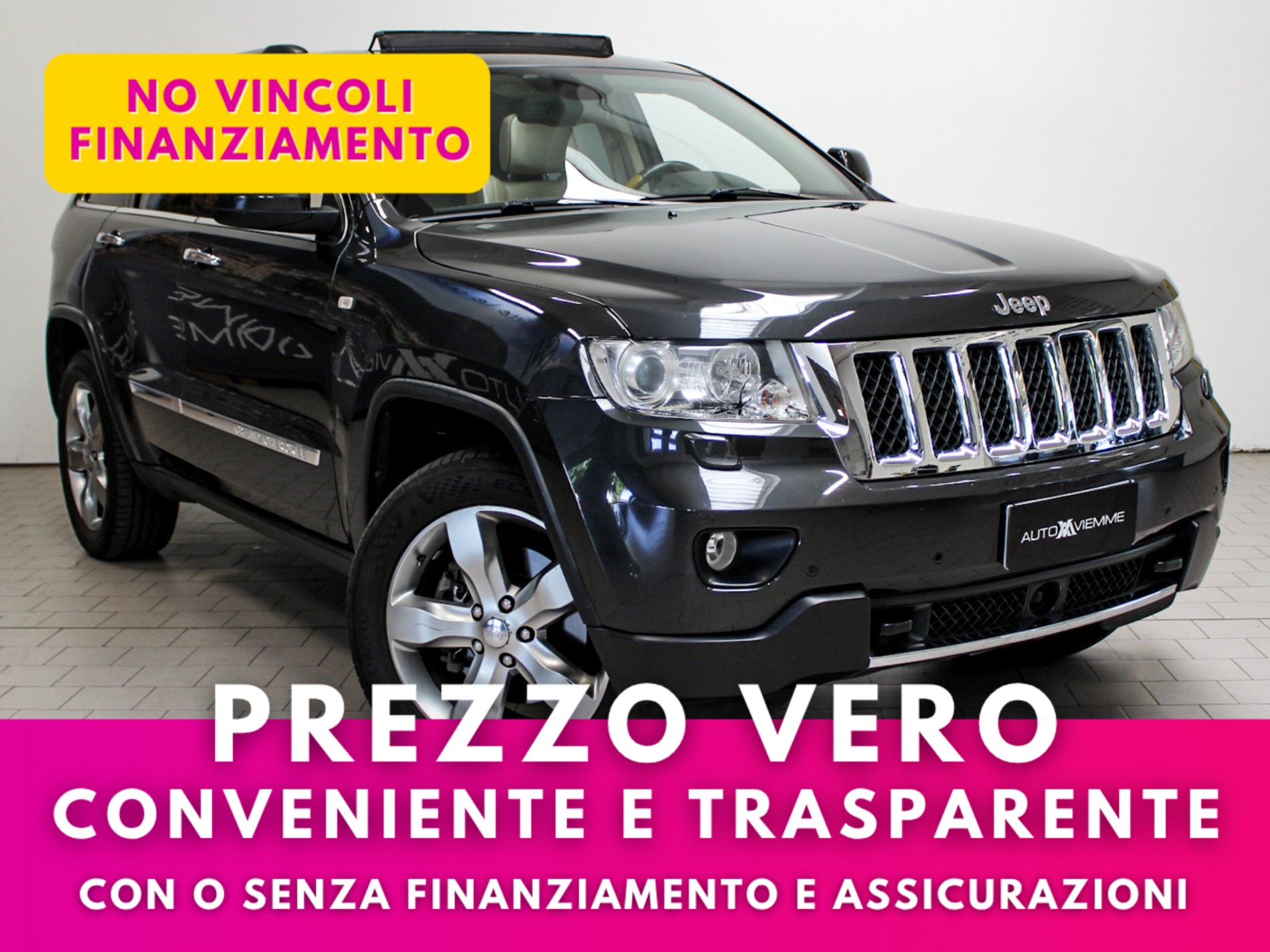 Jeep Grand Cherokee 3.0 crd Overland auto   - Autoviemme