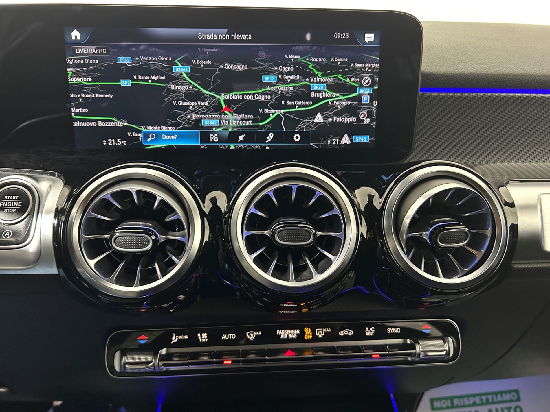 Mercedes GLB 200 d Premium 4matic automatica telecamera 360 - Autoviemme