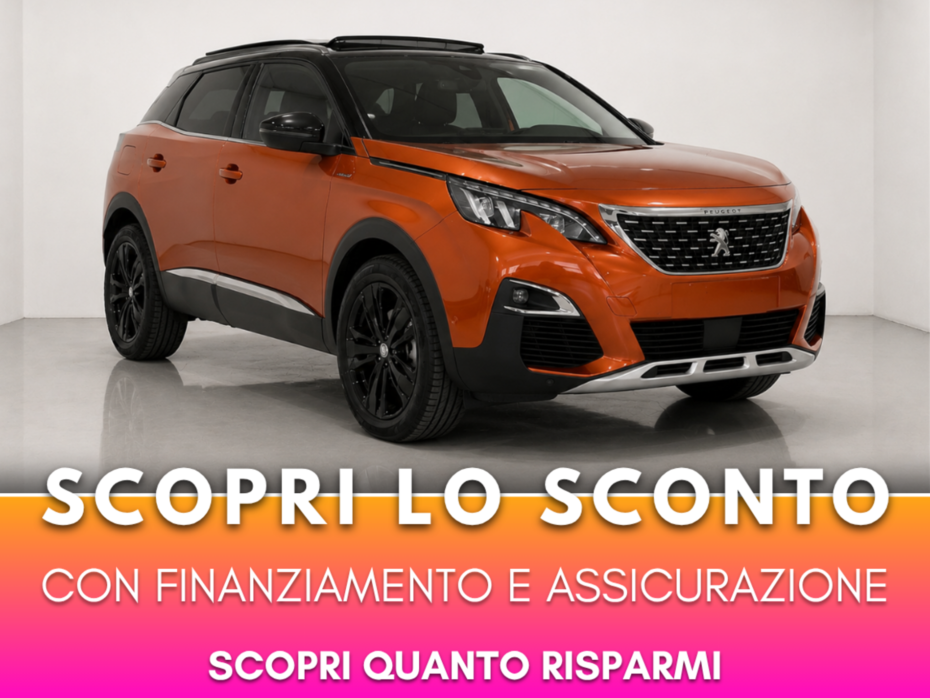 Peugeot 3008 GT Line tetto apribile 1.6 bluehdi  s&s 120 cv eat6 - Autoviemme