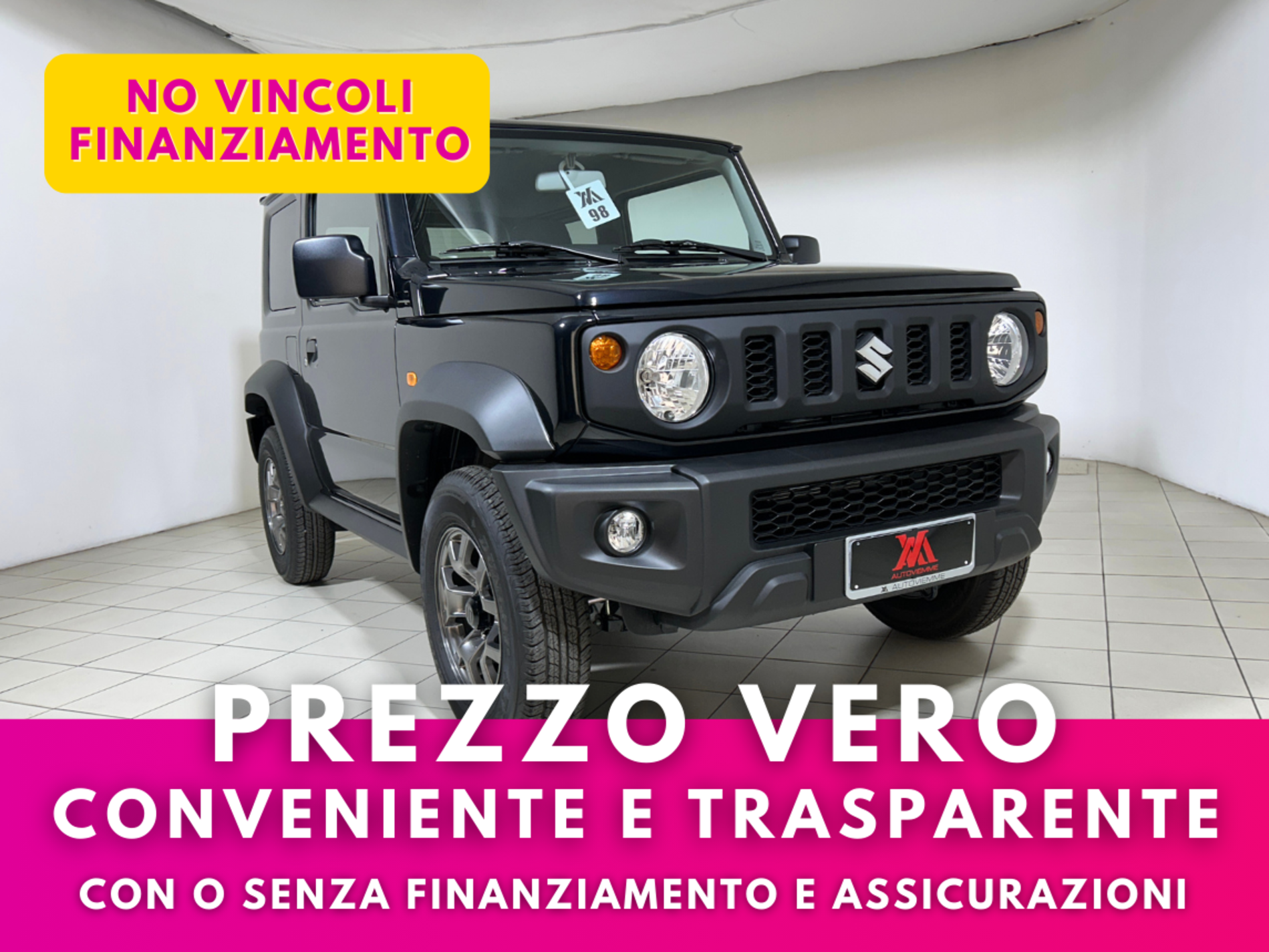 Suzuki Jimny GLX 4 posti 3 porte cambio automatico - Autoviemme