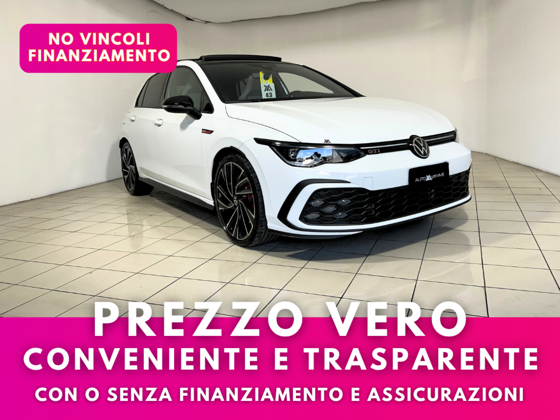 Volkswagen Golf 2.0 tsi GTI 245 cv dsg Tetto apribile sedili in pelle ventilati - Autoviemme