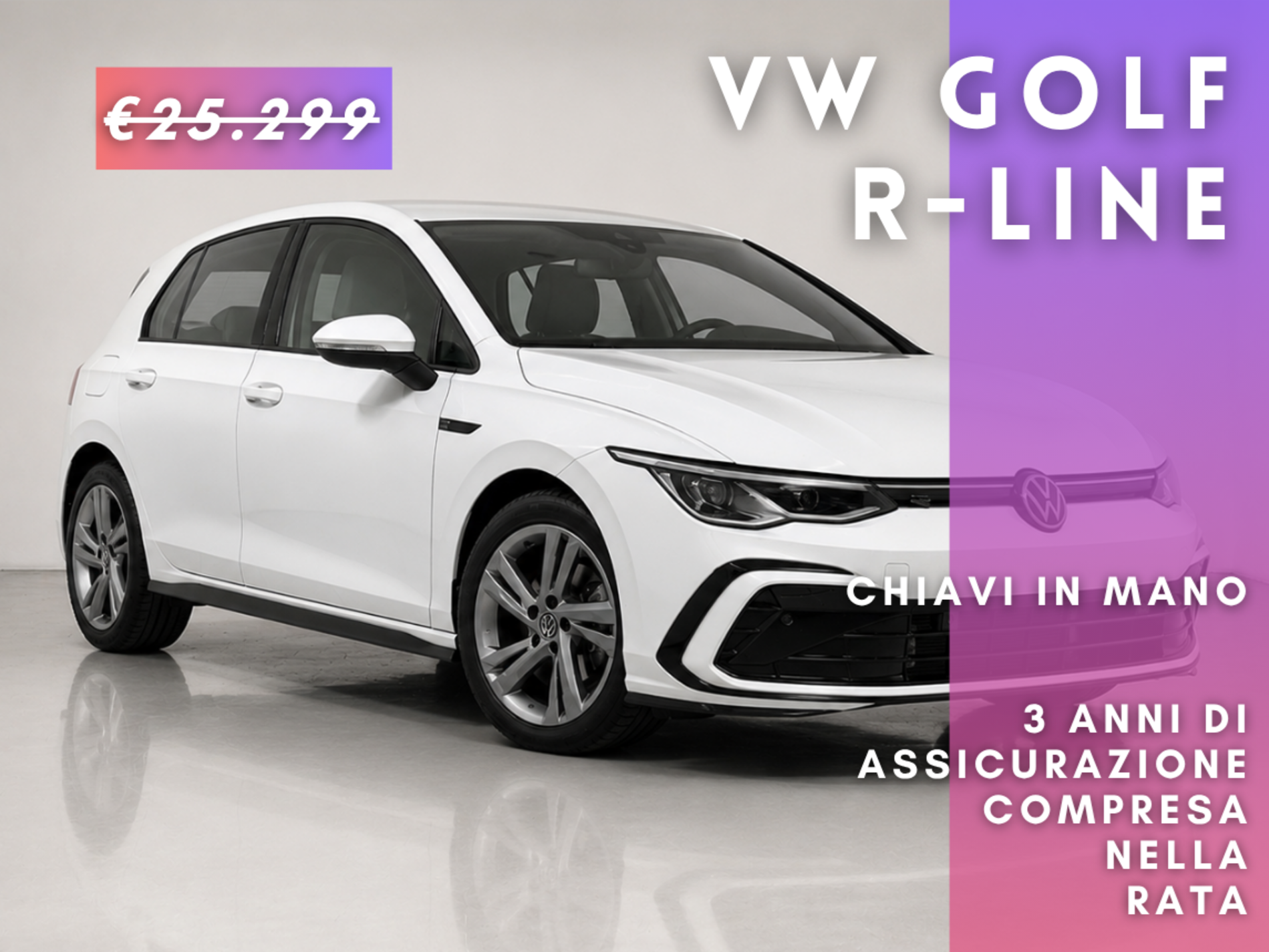 Volkswagen Golf 1.5 etsi evo R-Line 130 cv dsg - Autoviemme