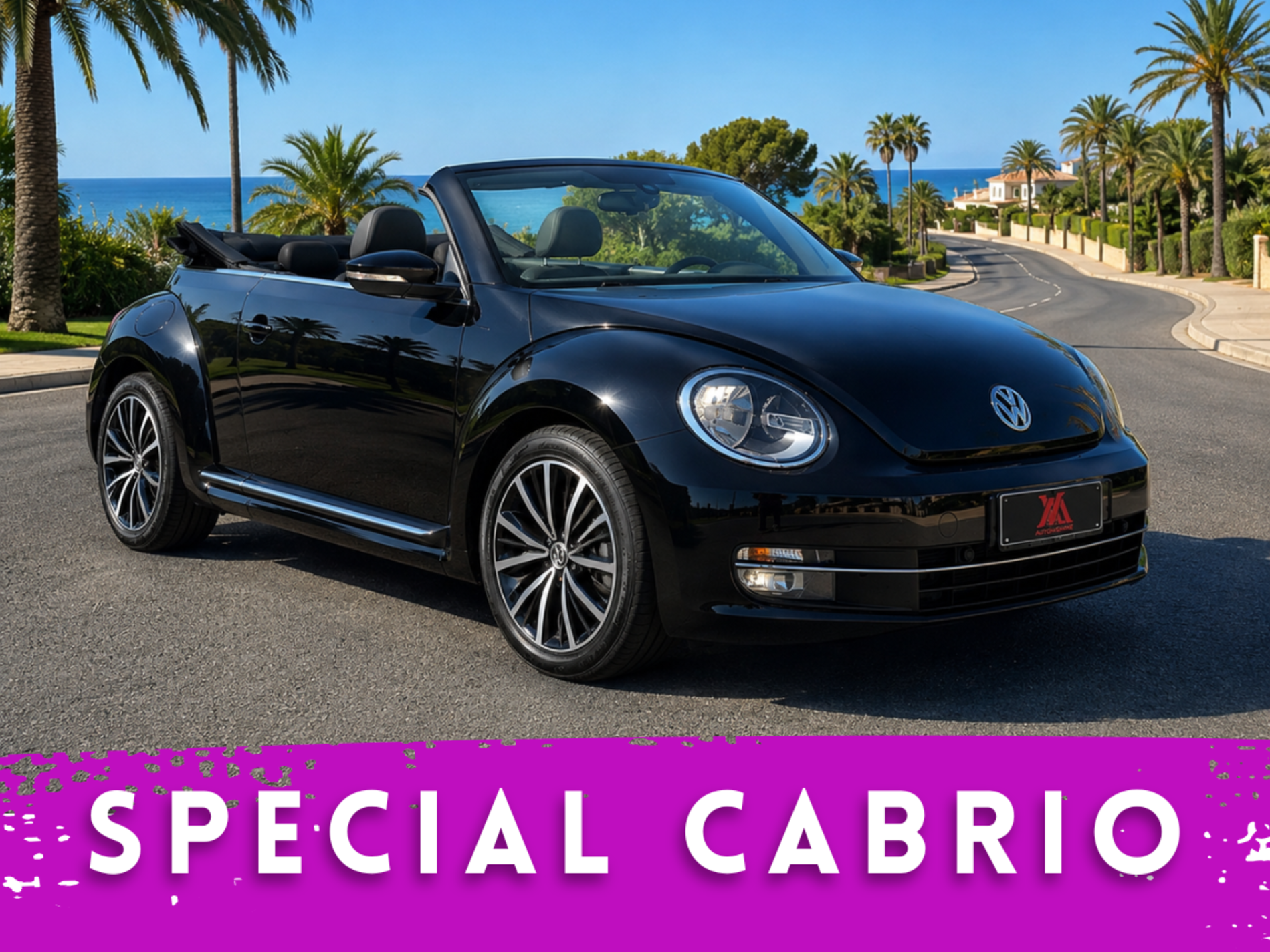 Volkswagen Maggiolino cabrio 1.2 All Star benzina 104 cv - Autoviemme