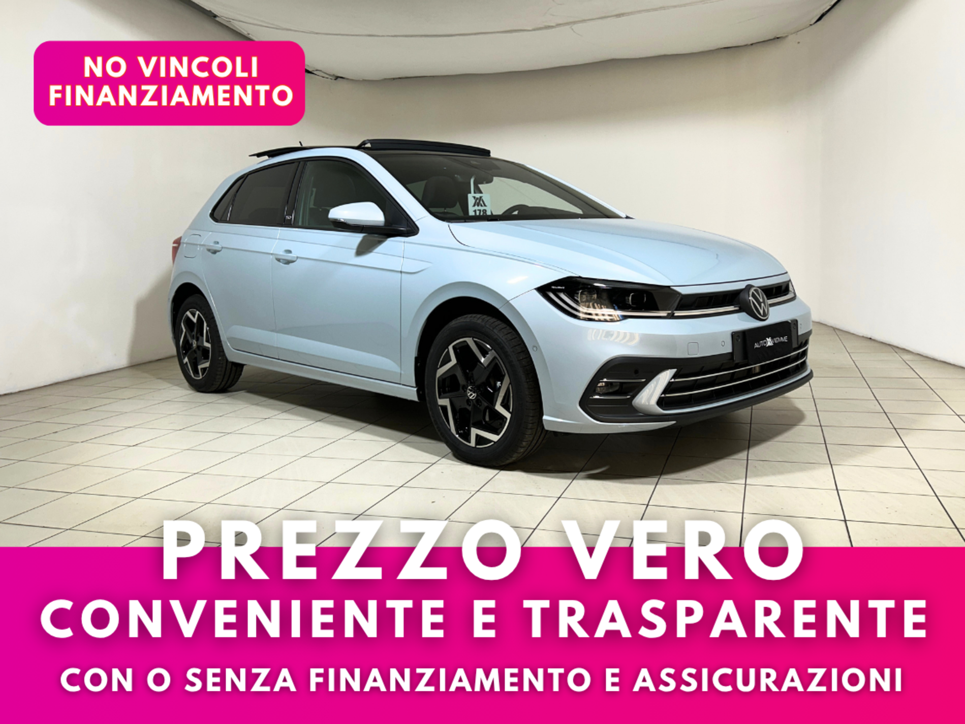 Vw Polo 1.0 tsi Edition 50 95 cv dsg tetto apribile - Autoviemme