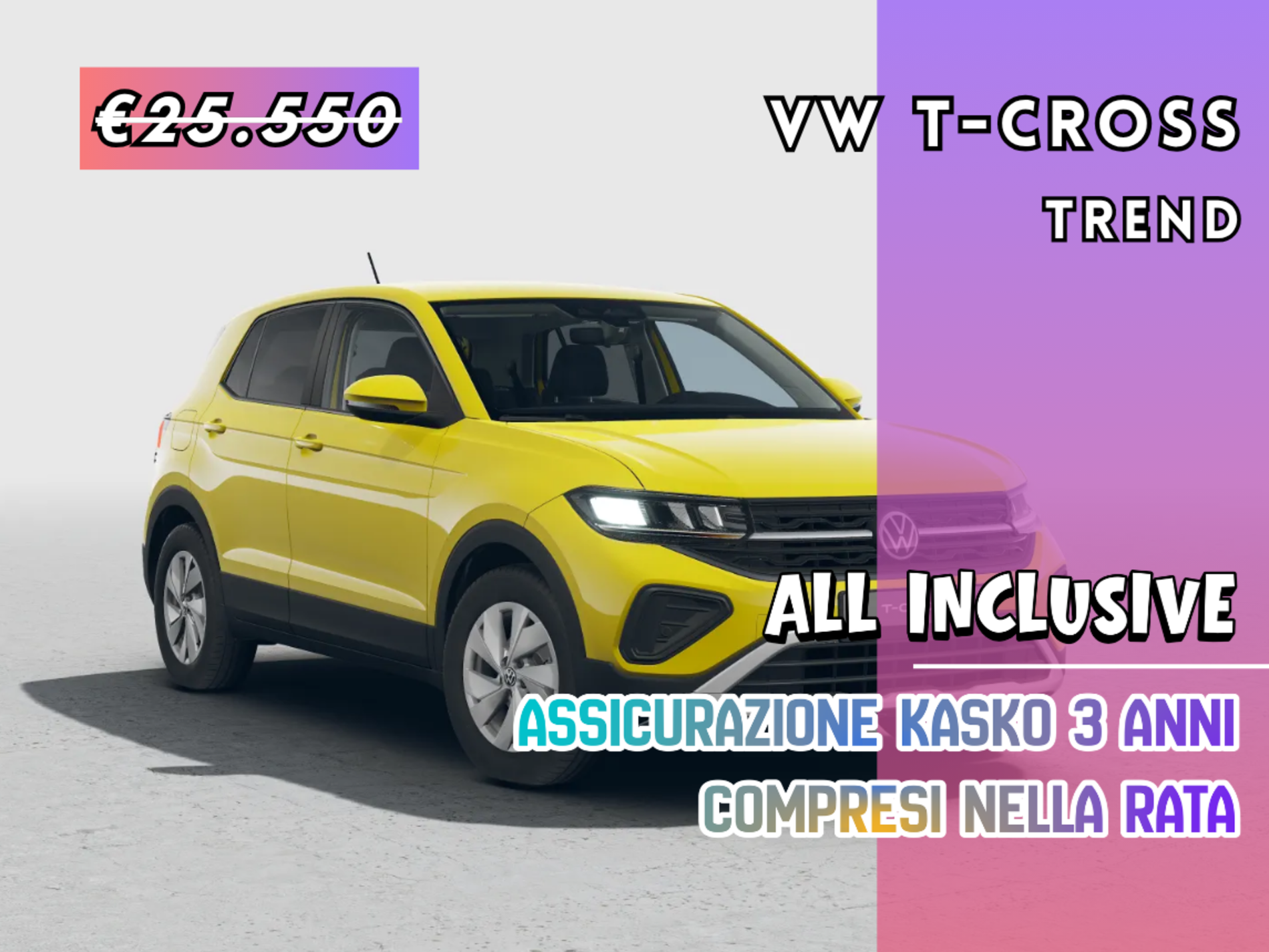 Volkswagen T-Cross Trend 95cv - Autoviemme