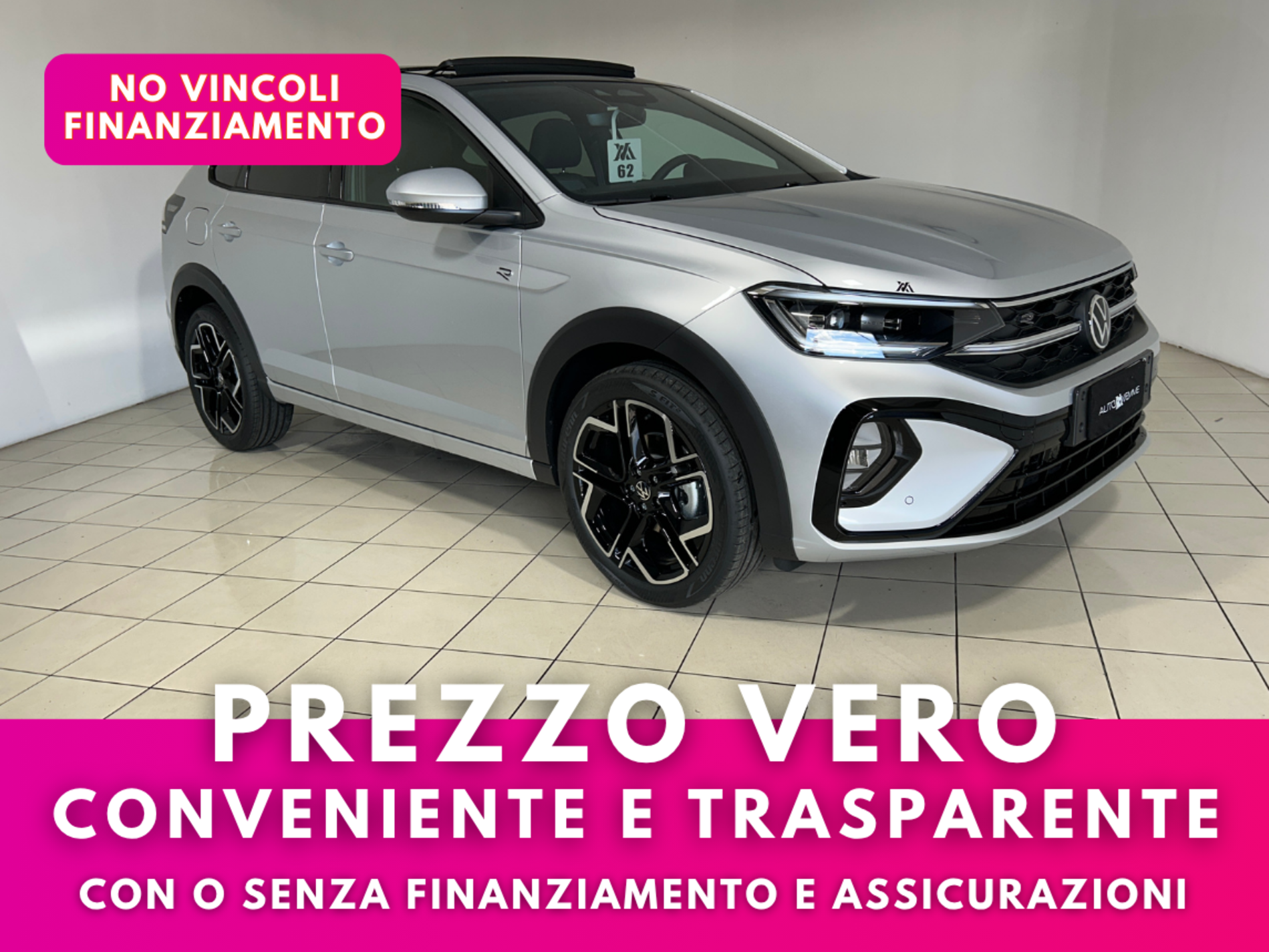 Volkswagen Taigo R-Line Plus tetto apribile 1.0 tsi  115 cv dsg - Autoviemme