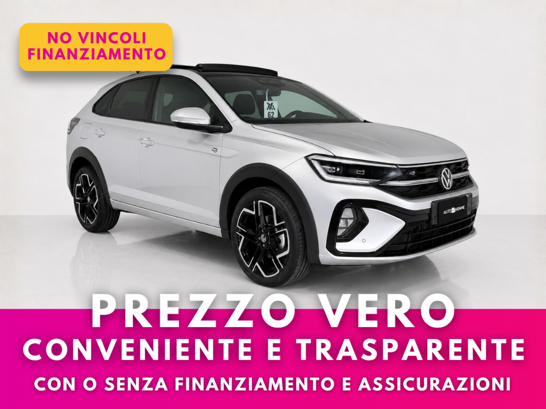 Volkswagen Taigo R-Line Plus tetto apribile 1.0 tsi  115 cv dsg - Autoviemme