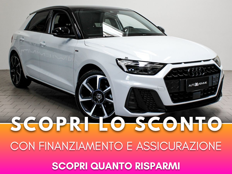 AUDI A1 Sportback A1 Sportback 30 1.0 tfsi S Line Edition 116cv s-tronic - Autoviemme