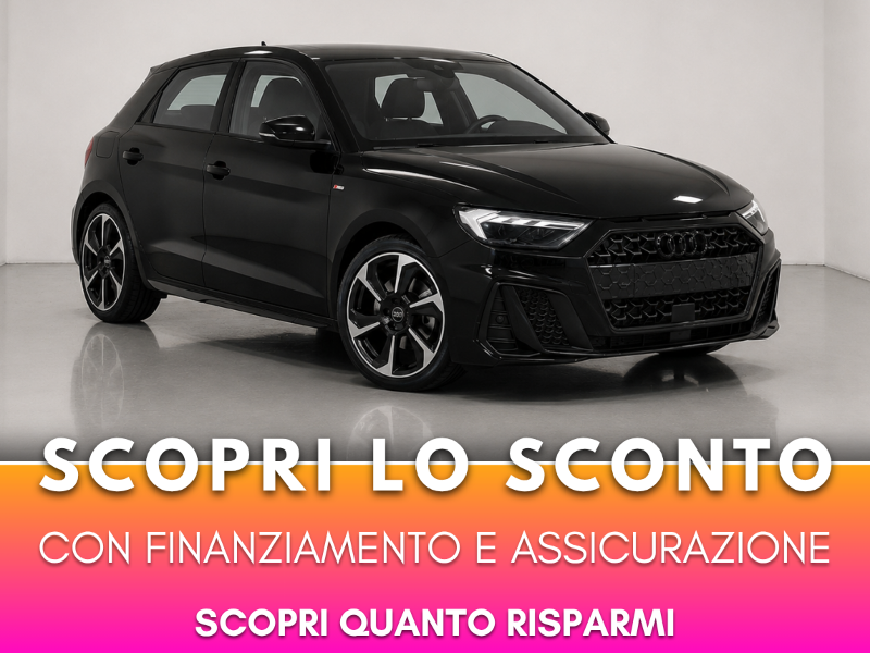 AUDI A1 Sportback Sportback Identity Black - Autoviemme