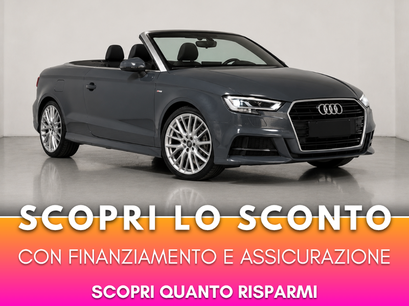AUDI A3 A3 Cabrio 40 2.0 tfsi Sport 190cv s-tronic - Autoviemme