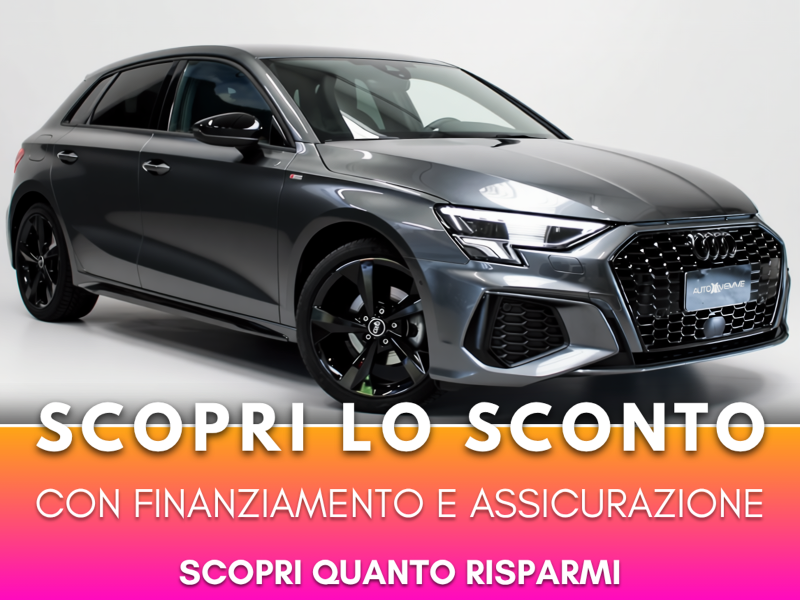 AUDI A3 SPORTBACK A3 Sportback 35 1.5 tfsi mhev S line edition s-tronic - Autoviemme