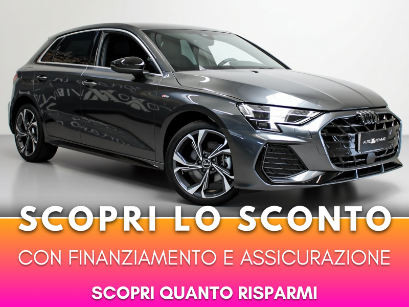 AUDI A3 IV 2024 Sportback A3 Sportback 1.5 tfsi e S line edition 204cv s-tronic - Autoviemme
