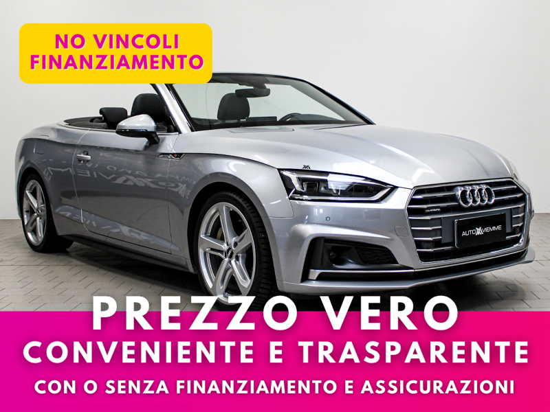 AUDI A5 CABRIO A5 Cabrio 45 2.0 tfsi mhev Sport quattro 252cv s-tronic - Autoviemme
