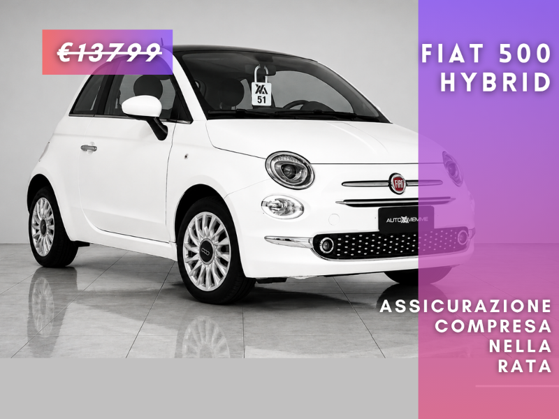 FIAT 500 500 1.0 hybrid 70cv - Autoviemme