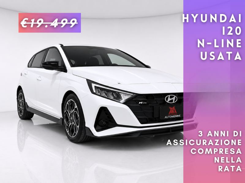 HYUNDAI i20 i20 1.2 mpi NLine 79cv mt - Autoviemme
