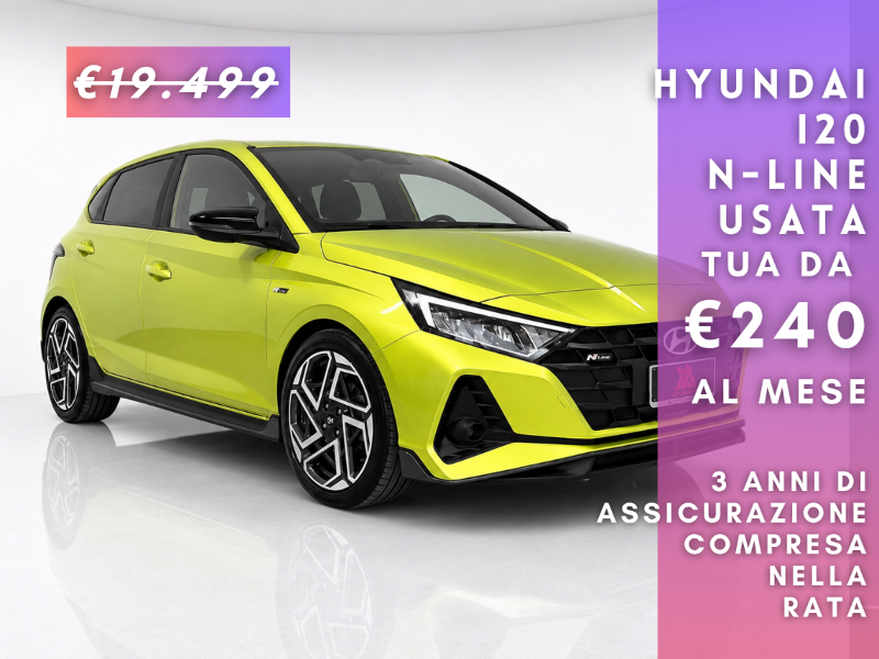 HYUNDAI i20 i20 1.2 mpi NLine 79cv mt - Autoviemme