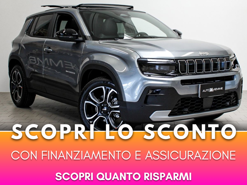 JEEP Avenger Avenger 1.2 turbo e-hybrid mhev Summit fwd 110cv edct6 - Autoviemme
