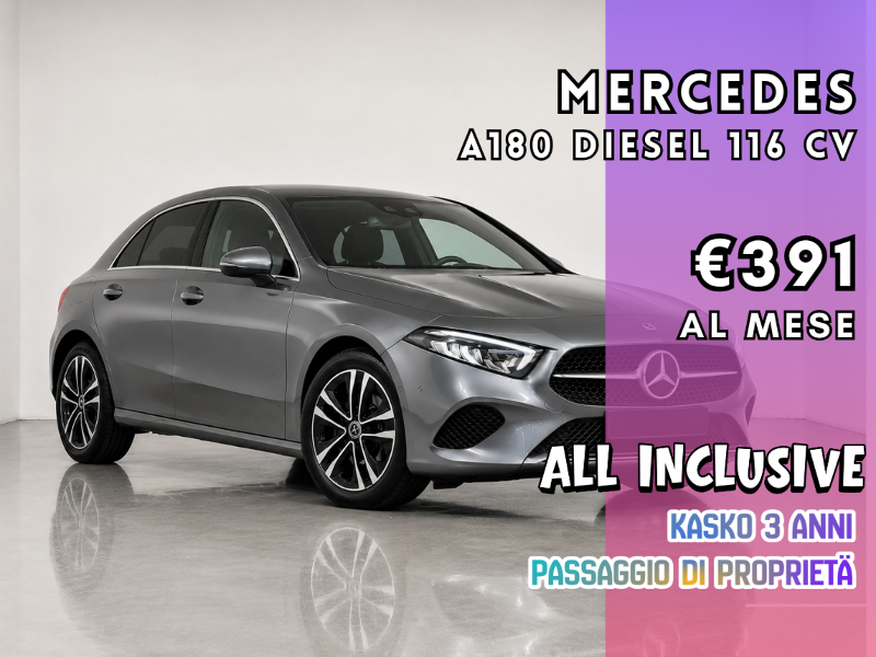 MERCEDES-BENZ A 180D Progressive Advanced - Autoviemme