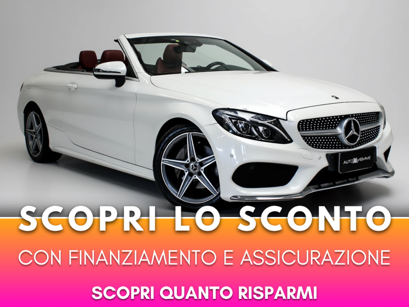 MERCEDES-BENZ C220D C Cabrio 220 d Premium auto - Autoviemme