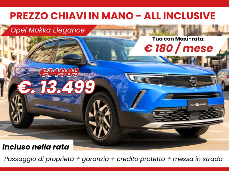 OPEL Mokka Elegance s&s 1.2 130cv   - Autoviemme